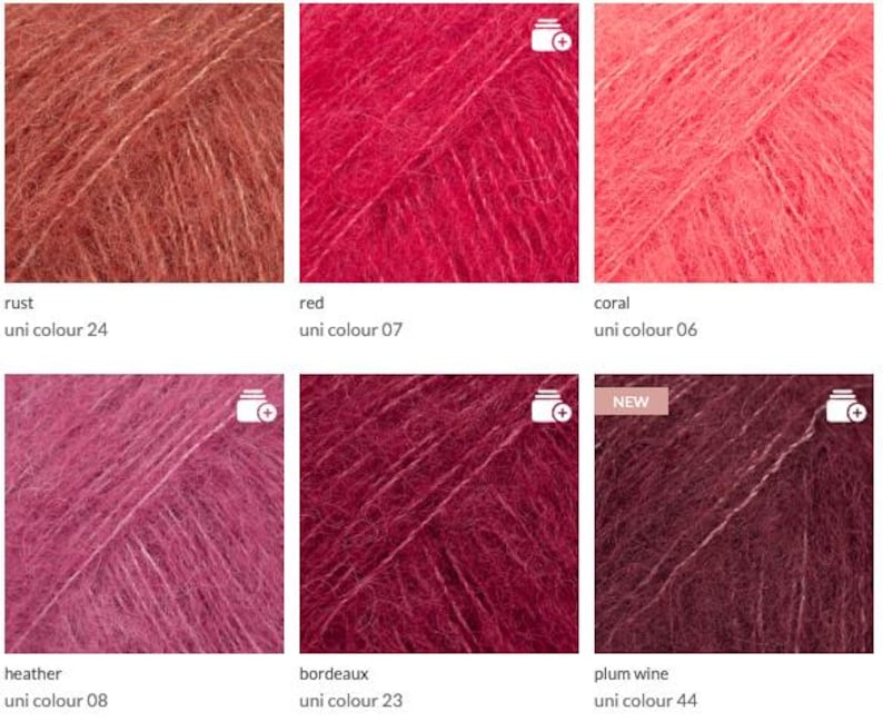 Brushed Alpaca Silk Yarn: Super Soft Knitting Crochet Wool image 7