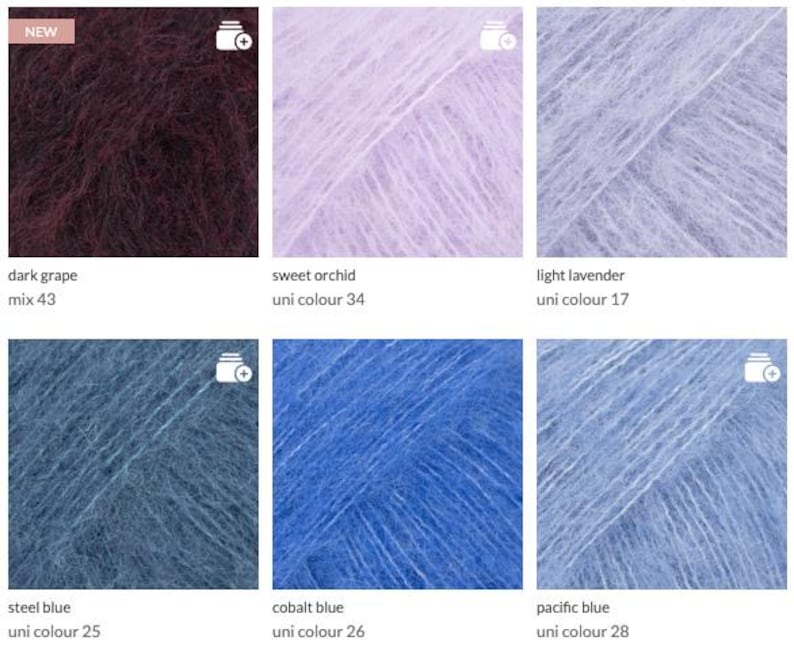 Brushed Alpaca Silk Yarn: Super Soft Knitting Crochet Wool image 8