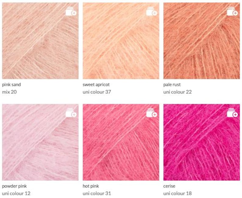 Brushed Alpaca Silk Yarn: Super Soft Knitting Crochet Wool image 6