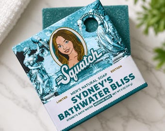 Dr. Squatch Sydney Sweeney Bathwater Bliss Natural Soap Bar (Limited Edition)