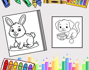 Dibujos para colorear de mis mascotas