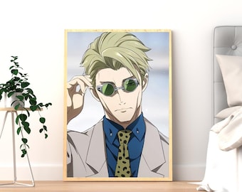 Cartel de Nanami Kento / Jujutsu Kaisen Anime Wall Art / JJK Sorcerer Print / Decoración de la habitación anime