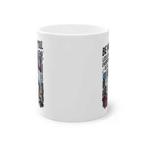 Be More You Less Like Everyone Else Spider Man Tasse 11oz 335ml, Made in Germany, Weiße Keramik Tasse Bild 6