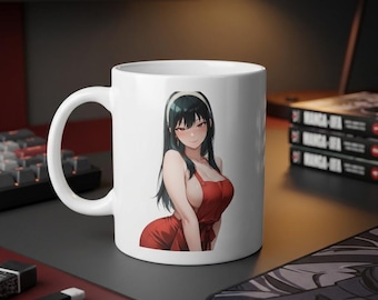 Yor Forger Mug 11oz 335ml, Made in Germany, Spy x Family Anime Coffee Cup