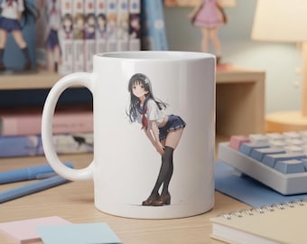 Ruiko Saten Mug 11oz 335ml, Made in Germany, Toaru Kagaku no Railgun Anime Coffee Cup