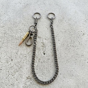 小物 CALEE leather brass wallet chain y2k CALEE leather brass wallet chain y2k Wallet Chain Jeans - Etsy