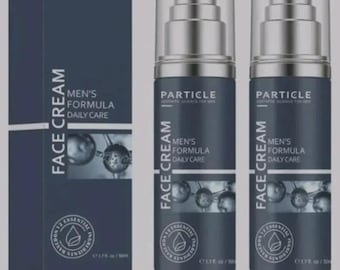 Men's Daily Face Cream | Hydrating Dry Skin Moisturizer (Pack of 2) NEW