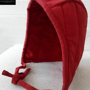 Padded Cotton Arming Cap | Medieval Helmet Liner, LARP, SCA Headwear