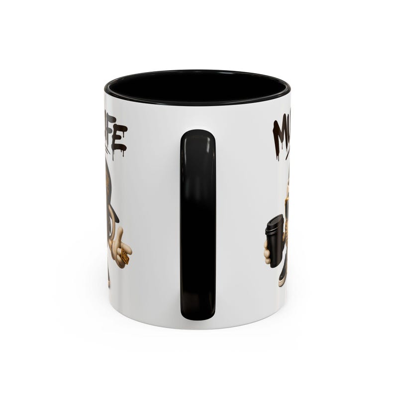Mug Life Funny Coffee Mug Gift for Coworker, Hip Hop Lover Gift, Aesthetic Coffee Cup, Parody Office Mug Unisex