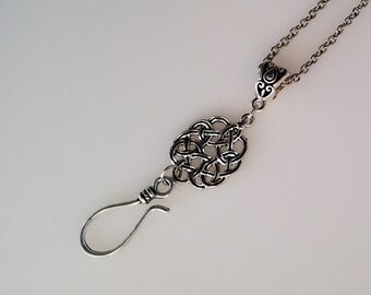 Single or Double Hook Portuguese Knitting Pin Necklace