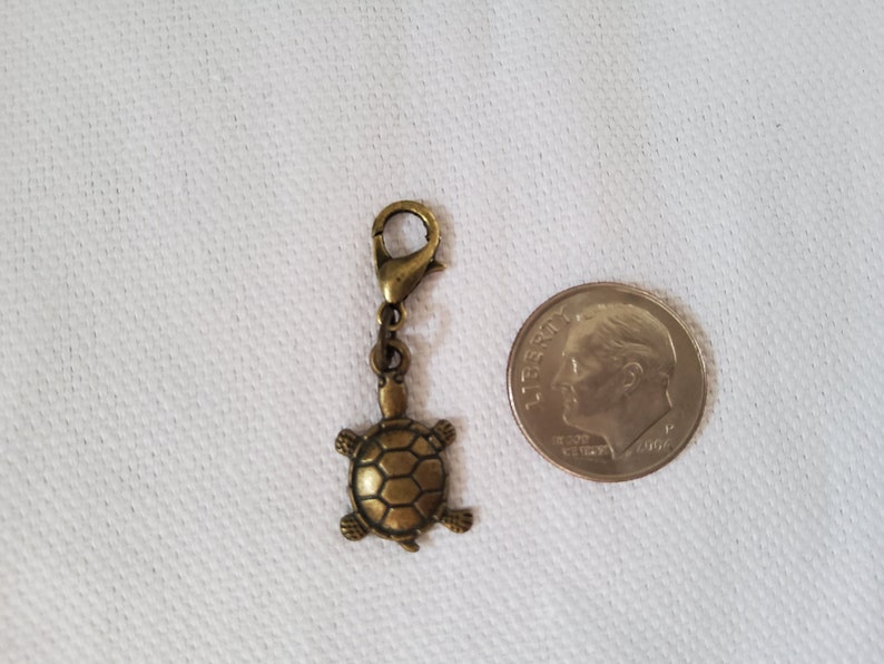 Seahorse Turtle Progress Keepers for Crochet Octopus; Zipper Pull