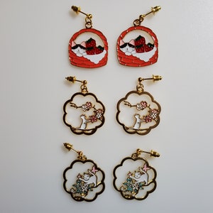 Cat Earrings