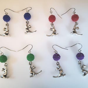 Whimsical Cat Earrings