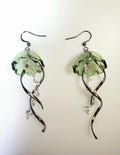 Glass Jellyfish Dangle Earrings