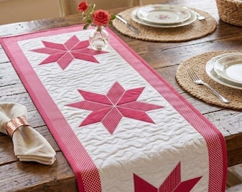 Camino de mesa de patchwork