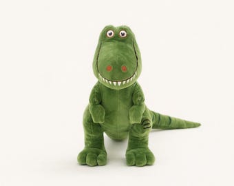 40 cm Zielony pluszowy dinozaur T-Rex – miękki pluszak dla dzieci