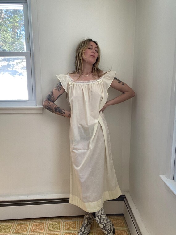 vintage 1970s 70s, Sears, slip dress, nightie, li… - image 3