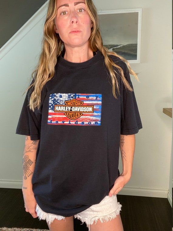 harley davidson oversized tee