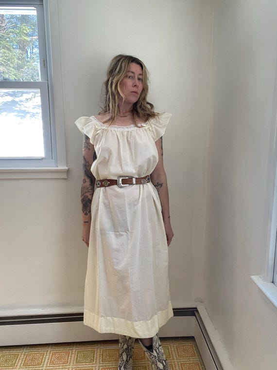 vintage 1970s 70s, Sears, slip dress, nightie, li… - image 6