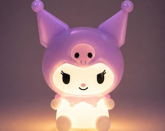 Kuromi Mood Light | Lilac Hello Kitty | Official Sanrio | Boxed Gift | NEW