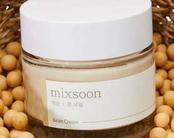 mixsoon Bean Cream – Intensive Moisture Face Cream, Pore & Sebum Care, Korean Skincare