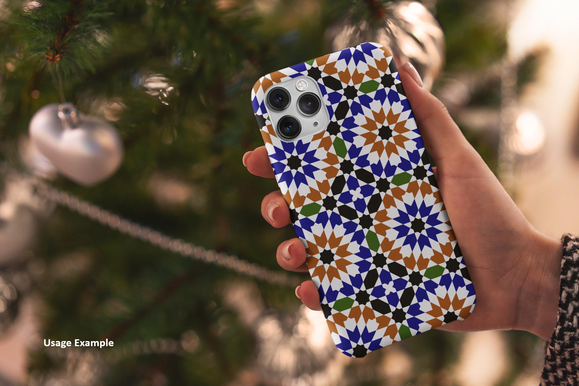 Moroccan Zellige Pattern SVG EPS PNG Seamless Islamic Geometric Tile ...