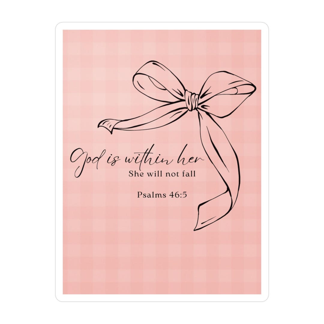 Inspirational Pink Vinyl Decals - Etsy