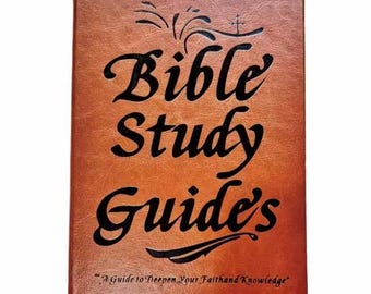 Bible Study Guide | Christian Faith Workbook