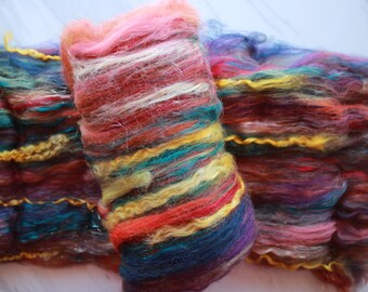 WEST FORK in AUTUMN Luxury Art Batts to Spin or Felt