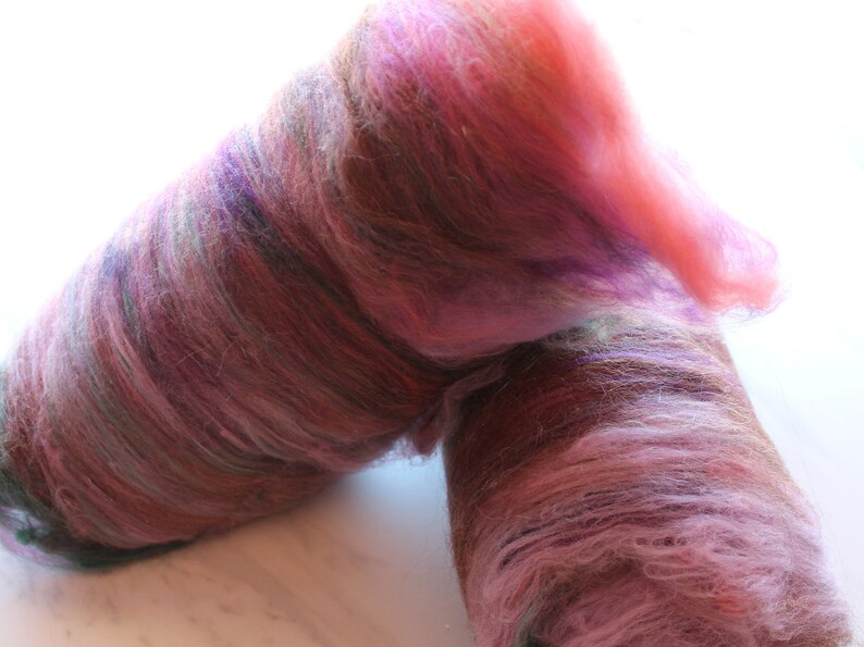 Sparkly Art Batts Alpaca Art Batts Baby Camel Down MONET/'S GARDEN Soft Art Batts Merino Art Batts