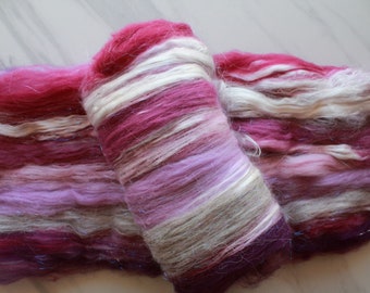 KRISTIN LAVRANSDATTER Spinning Fiber Batt, Spinning Batt, Felting Batts, Soft Art Batts, Luxury Art Batts, Luxury Spinning Batts