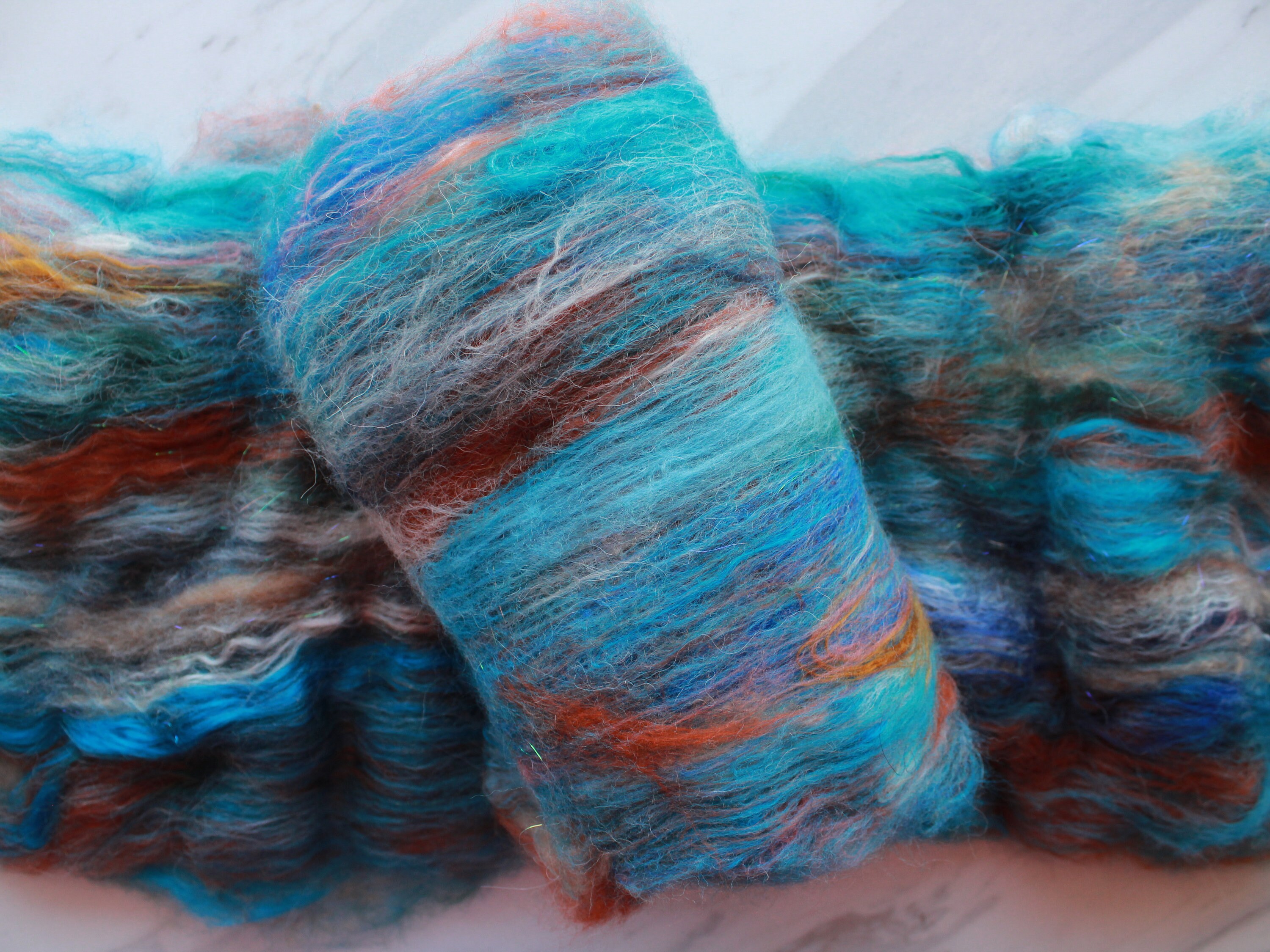 Sparkly Art Batts Alpaca Art Batts Baby Camel Down MONET/'S GARDEN Soft Art Batts Merino Art Batts