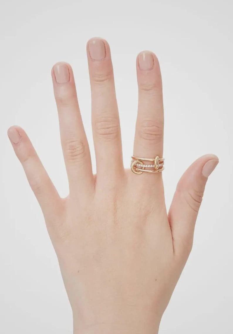 Moissanite Pave Band