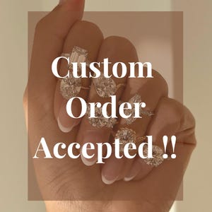 Custom Order For Moissanite Wedding Band