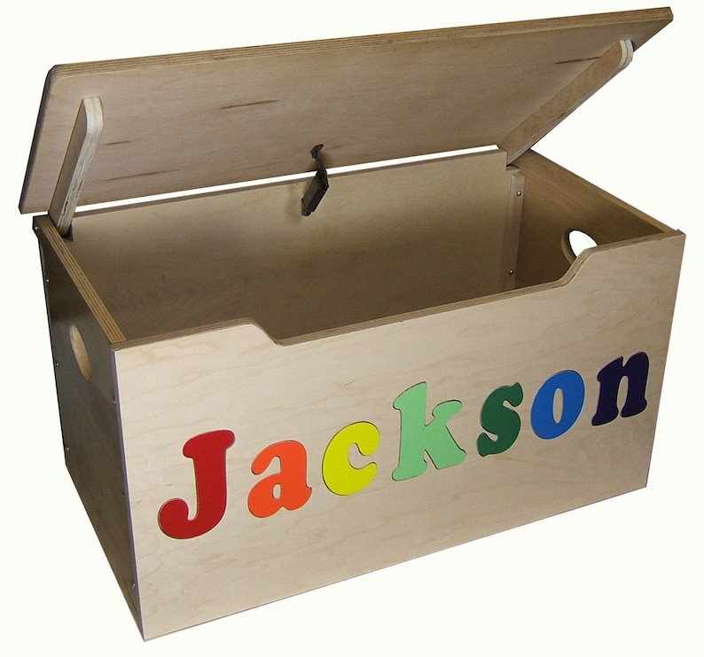 Personalized Toy Box for Toy Chest Wooden Entry Way Bench Etsy