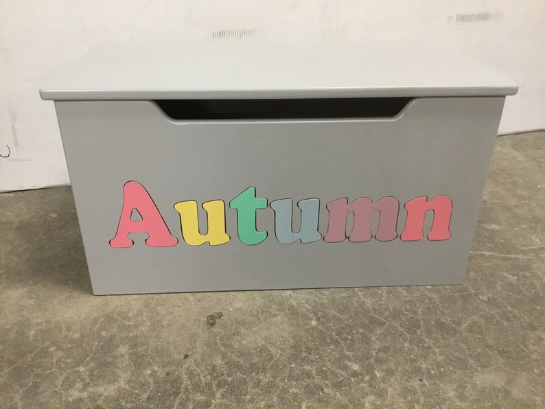 Personalized Toy Box for Toy Chest Wooden Entry Way Bench Etsy