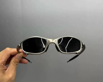 Vintage Oakley Juliet X-Metal Sunglasses Y2K Black Lens