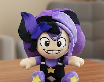 Handmade Lily Lovebraids Plush 25cm, Horror Game Fan Art Doll, Creepy Plushie, Soft