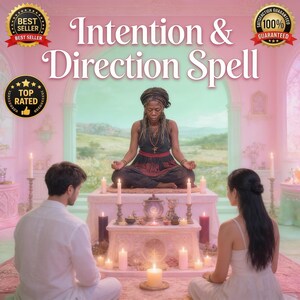 Intention & Direction Spell | Clarity Ritual for Focus, Purpose  Life Guidance | Manifestation Alignment Spell
