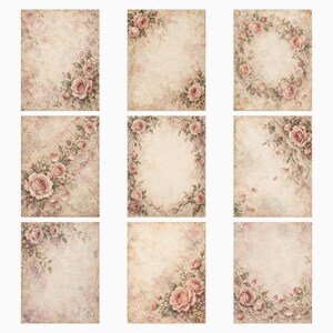 Pizzo e rosa romantici immagine 5
