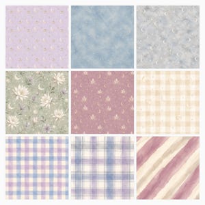 Mystic Moon Lunar Magic Scrapbook Papers, Celestial Die Cuts (Digital Download) preview 3