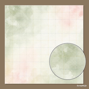 Akvarell dop, första nattvard, scrapbookpapper, religiösa blommiga duvljusdesigner (12x12 JPG) bild 9