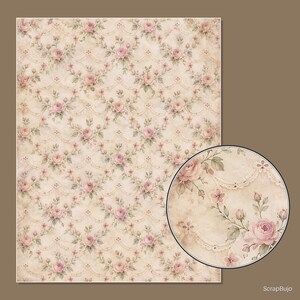 Pizzo e rosa romantici immagine 10