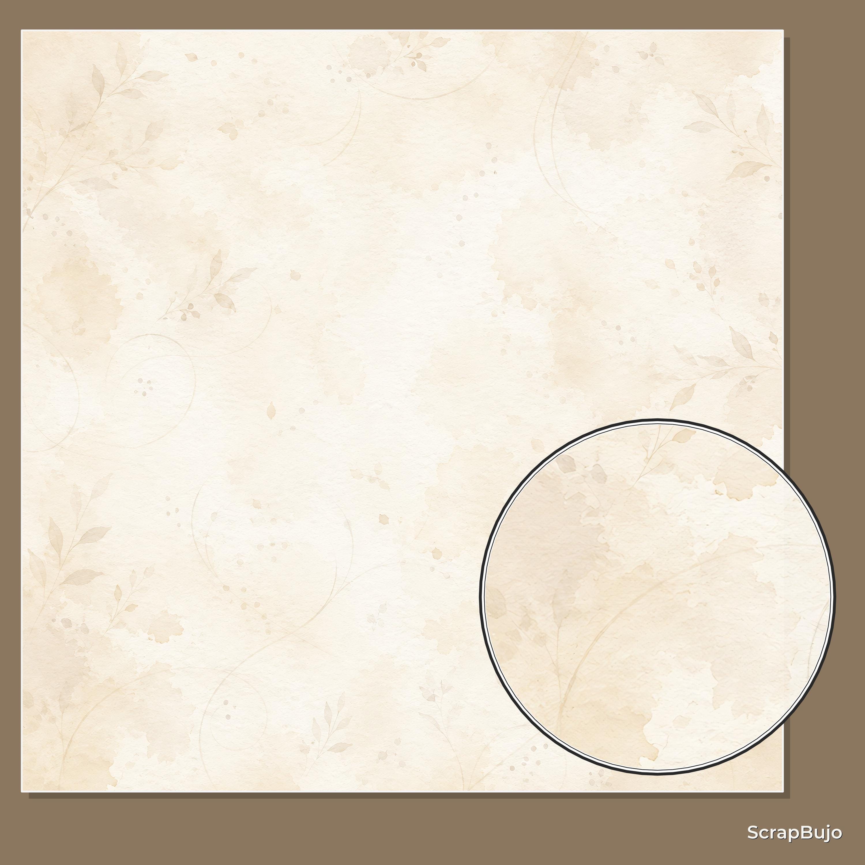 Soft Pastel Watercolor Digital Paper Bundle, 40 Sage Peach Blue Patterns (Digital Download) paper preview 6
