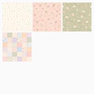 Maternity Baby Shower Digital Paper Pack, 40 Nursery Patterns, Journal Backgrounds (Digital Download) preview 2