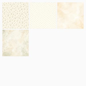 Soft Pastel Watercolor Digital Paper Bundle, 40 Sage Peach Blue Patterns (Digital Download) preview 2