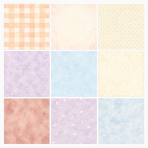 Maternity Baby Shower Digital Paper Pack, 40 Nursery Patterns, Journal Backgrounds (Digital Download) preview 4