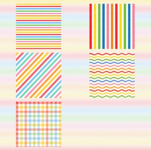 Back to School Digital Paper Pack, 40 Scrapbook Papers, Teacher Classroom Backgrounds (Digital Download) preview 6