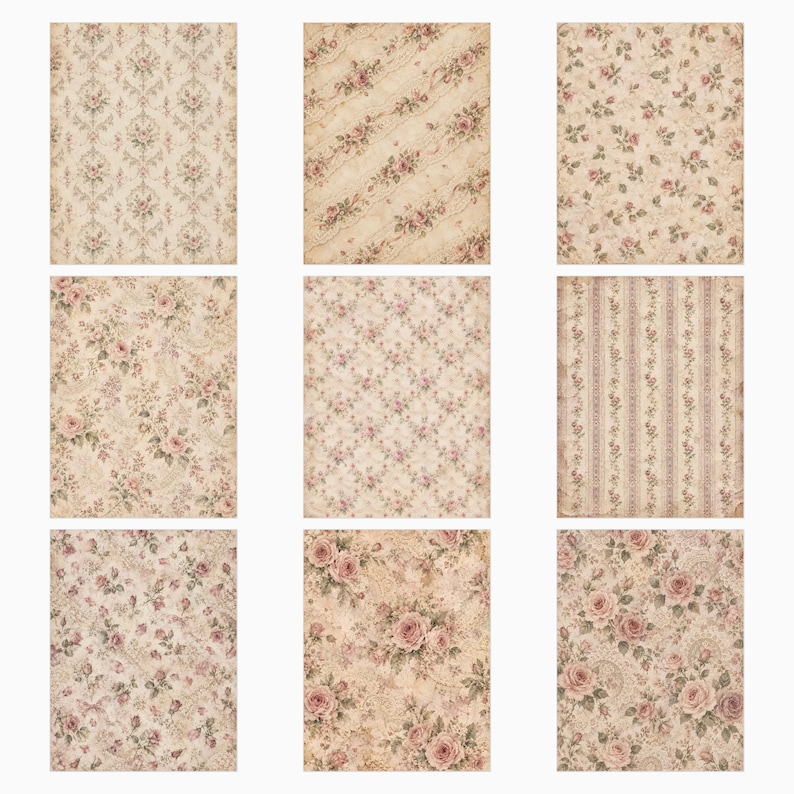 Pizzo e rosa romantici immagine 3