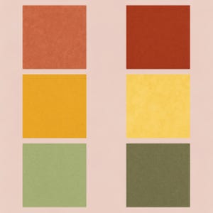 Soft Boho Vintage Digital Paper Pack Patterns, Textured Solids (Digital Download) preview 6